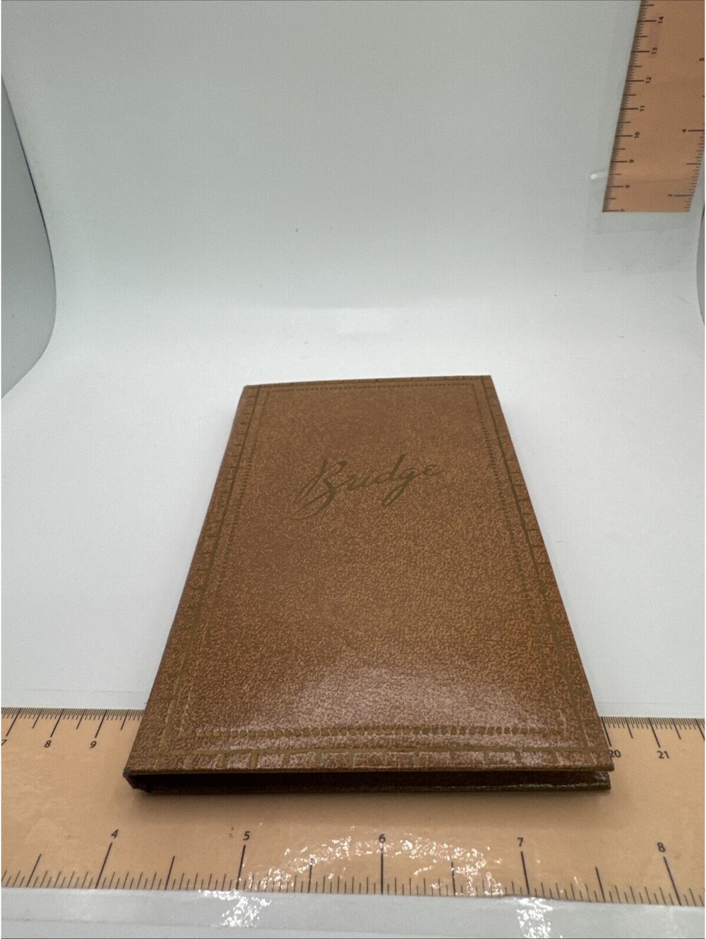 VTG Bridge Pad No. 181 Refillable Brown Faux Leather - Contract Rules